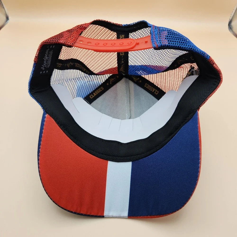 Headgear Classics Hat Cap Snap Back Youth One Size Dominican Republic Flag
